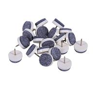 Zerodis Cuscinetti per Mobili per Mobili Silenziosi, Pavimenti, Prevenzione Graffi, Attrezzi da Giardino (WHITE)