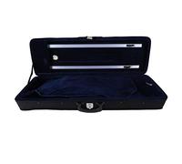 Zerodis Custodia di Violino Oblunga Professionale per Violini 4/4 Case Rigidi Portatili con Igrometro e Borsa