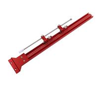 Zerodis di Binari Paralleli, Set di Binari per Circolare in Lega di Alluminio con Scala Incisa e Blocchi Limite Regolabili, da 8 X 300 Mm per Fresa da Tavolo Pialla da Tavolo per Lavorazione del Legno