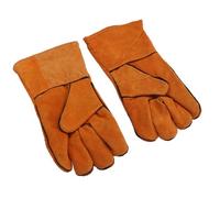 Zerodis di Sicurezza da Giardino, Indumenti Protettivi di Media Lunghezza in Pelle di Vacchetta per il Giardinaggio, Comodi e Resistenti per Potatura e Piantagione