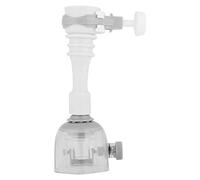 Zerodis Estensore regolabile per rubinetto a prova di spruzzi, filtro ugello girevole per lavello da cucina, prolunga per rubinetto a risparmio idrico (13 cm, grigio)