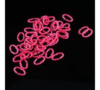 Zerodis Fermagli per Becco di Pollo, Anello Elastico Antibeccata in Plastica per Pollame, Migliora la Produzione di Uova e Il Tasso di Sopravvivenza nelle Operazioni Agricole (Grande)