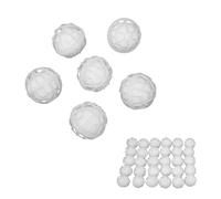 Zerodis Filtri Accessori Sfere Filtranti Nitrificanti in Fibra di Poliestere in PVC per Acquari Adatto per Acquari e Piscine Filtro a Sfera d'Acqua Dolce