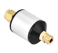 Zerodis Filtro del Compressore Separatore d'acqua dell'olio, Filtro della d'Aria, Trappola dell'acqua di Vernice 1,5 Pollici per Utensili Aria 1/4 Npt Outlet di Ingresso