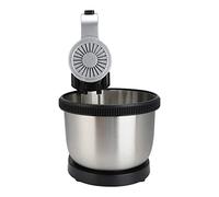 Zerodis Finiri di Uova Miscelatore Elettrico Whisk Uova Wear a 5 velocità Miselatore a Mano con Ciotola in Acciaio Inossidabile 2 Battitori 2 Ganci da Pasta Adatti per la Cottura Miscelatore a Mano