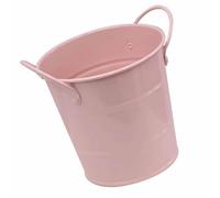 Zerodis Forniture per Ufficio Organizzatore Multifunzionale a Forma di Secchiello Dal Design Unico in Ferro con Stile Carino e Alla Moda per Forniture per Ufficio Pennelli per Trucco Studenti (PINK)