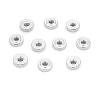 Zerodis GB807 Acciaio Al Carbonio Dado a Margine di Dado Facile Usare Dadi Al Pollice Nullo, Manico del Martello Pianificazione Esagonale Esagonale M4 M5 M6 M8 M10 (M3 (10pcs))