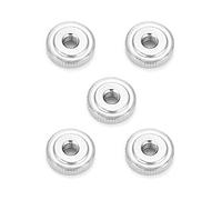 Zerodis GB807 Acciaio Al Carbonio Dado a Margine di Dado Facile Usare Dadi Al Pollice Nullo, Manico del Martello Pianificazione Esagonale Esagonale M4 M5 M6 M8 M10 (M6 (10pcs))
