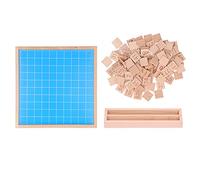 Zerodis Giocattoli Educativi per l'apprendimento Precoce Giocattolo Digitale Educativo per Bambini Migliora le abilità di Conteggio Gioco di Numeri Divertente per i più Piccoli Tavola da Cento in