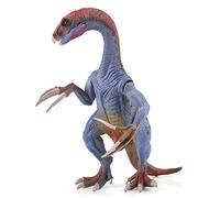 Zerodis Giocattolo educativo dinosauro realistico miniatura Parasaurolophus, modello plastico per bambini ragazzi adulti, giocattolo dinosauri Therizinosaurus