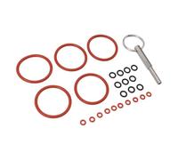 Zerodis Guarnizione Professionale per Macchina da caffè in Silicone, Set di O-ring di Tenuta con Strumento di Sostituzione, Compatibile con Macchina da caffè Universale