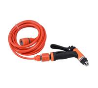 Zerodis Idropulitrice 12V Lavatrice per Auto Portatile Spegnimento Automatico Intelligente 72W Pompa Acqua Compatta da 5,5 L Min per Veicoli Giardini Tetti Bagni Pulizia Animali Domestici