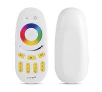 Zerodis Illuminazione per Esterni Controller LED Wireless con Telecomando Rgbw con funzionalità a 4 Zone e Facile Regolazione del Colore per Illuminazione Interna Touch Screen Milight 2.4G