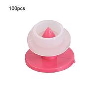 Zerodis Incubatrici Accessori Marchi Auricolari Materiale di qualità Facile Identificazione per Bestiame e Piccoli Animali Plastica per Animali di Grandi Dimensioni (Rosa rossa)