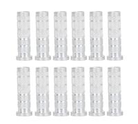 Zerodis Inserti per Attrezzatura per Tiro con l' per Frecce in Carbonio Leggero Facile Installazione Diametro 6,2 Mm Affidabile per Gli Appassionati di Tiro con l' Freccia in Alluminio da 12 Pezzi