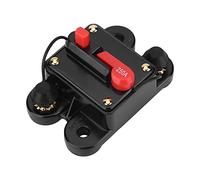 Zerodis Interruttore a Circuito 250A 250 Amp Fusibile Fusibile Pulsante in Lega di Alta qualità in Lega di Alta qualità Ripristina DC12V-24V 52 × 80 Mm per la Barca Marina Auto Inverter Audio Stereo