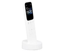 Zerodis IR Universale Portatile con Telecomando Smart Wifi con Display Meteorologico su Schermo LCD e Base di Ricarica per il Controllo della Scena di Automazione Domestica Intelligente