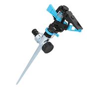 Zerodis Irrigatore Automatico, Rotazione a 360 Gradi Distanza di Spruzzo Regolabile Strumento per Irrigazione del Giardino del Prato con Particelle di Spruzzo Fini, per Villa (Ugello in plastica)