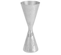 Zerodis Jigger in Acciaio Inossidabile, Misurino per Cocktail a Doppia | Linee Incise di Precisione, Impugnatura Ergonomica, Finitura Resistente Alla Corrosione, Ideale per il Bar di Casa o per la