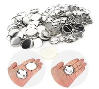 Zerodis Kit 100 -ccs con Pulsante Virgin Pin Sulla Superficie Morbida per i Ricordi di do -i Selfinsermbers, le Forniture di Etichetta del Nome Resistenti Ai Regali di Compleanno e Alle Sorprese