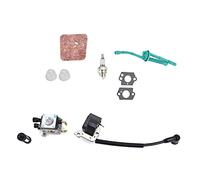 Zerodis Kit Bobina di Accensione Carburatore, Sostituzione Bobina di Accensione in Alluminio Compatibile con FS55 KM55 FS45 FS46 Attrezzatura da Giardinaggio Adatta per Tosaerba