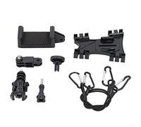 Zerodis Kit di Accessori per Action Camera Supporto per Fotocamera Ruotabile a 360 Gradi per Action Camera con Linee di Aggancio per Un Fissaggio Stabile Compatibile con 10 9 8 7 6 5 4 Session 3+ 3