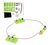 Zerodis Kit di Apprendimento del Circuito di Fisica per Bambini con Esperimenti Pratici, Comprende Batterie Ed Elettromagneti, per Insegnare le capacità di Ingegneria Nelle Scuole Ea Casa