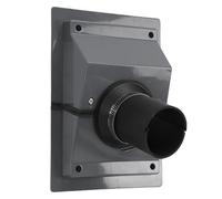 Zerodis Kit di Copertura del Set di di Parti del Condizionatore d'aria, Set di AC Diviso Copertura a Parete Unità AC Montate a Parete Piastra di del Condotto del Tubo di per Condizionatore (GREY)