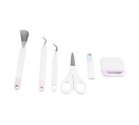 Zerodis Kit di Strumenti per Diserbo in Vinile, Strumenti per Intaglio di Arte in Vinile di qualità, Set da 6 Pezzi per Artigianato, Ideale per Progetti Fai da Te in Casa e in Classe