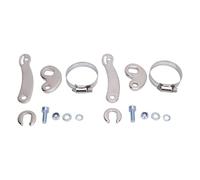 Zerodis Kit di Torsione del Kit di Conversione del Ciclo di Bici Elettrici in Acciaio Robusto Migliore Sicurezza per Motori Ad Alta Potenza, Dimensioni M14, 2 Set per i Driver del Motore Posteriore