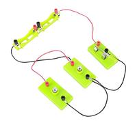 Zerodis Kit Fai -da -te per i Giocattoli per Giocattoli per la Fisica Educativa per lo Strumento di Insegnamento Pratico per 4 Anni (apparecchiature parallele in serie di circuiti)