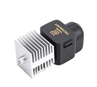 Zerodis Kit Hotend con Ugello in Acciaio Temprato da 0,2 Mm, Resistente Alle Alte Temperature (300°C), Smontaggio Rapido Magnetico, Design Completamente Integrato in Metallo con Calza in