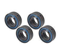 Zerodis Kit Set Radiale Liscio con Cuscinetti Sferici da 4 Pezzi Cuscinetti in Acciaio Al Cromo Ad Alto Tenore di Carbonio per Cilindri Idraulici Macchine Utensili Ammortizzatori Automobilistici da