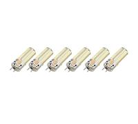 Zerodis Lampada a LED, AC DC12V 360 Gradi 7W GY6.35 72 LED Plafoniera (Luce bianca 6000K)