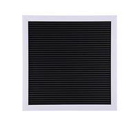 Zerodis Lavagna per Lettere in Plastica 25x25 Cm, Cartello con Messaggi Modificabili con Lettere e Numeri per la Decorazione Domestica, Lavagna Fai-da-te Montata a Parete per Portico del (cornice