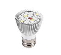 Zerodis LED Coltiva la lampada, 5W E27 Pannello ad Alta Potenza Spettro Completo 28 LED Lampada per Coltivazione Indoor Coltiva la lampadina per Serra Pianta Pianta in Vaso fiori