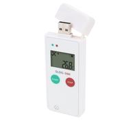 Zerodis Logger Dati di Temperatura, Registratore di umidità USB Riutilizzabile con PDF CSV Segnala Termometro per il Frigorifero per il Trasporto della Catena del Freddo