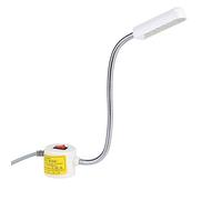 Zerodis Luce per macchina da cucire, 12 LED Base di montaggio magnetica Luce da lavoro Lampada flessibile per casa o macchina da cucire(EU)