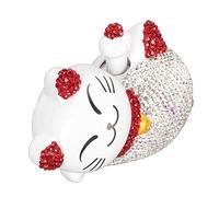 Zerodis Lucky Cat Osment Fortune Fortune Fortuna Fortuna Tema per i Supermercati (Orecchie rosse Lucky Cat)