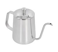 Zerodis Macchina per il caffè Tazze da caffè Caffettiera con Piano Cottura a Collo di Cigno in Acciaio Inossidabile con Manico Ergonomico Versamento Preciso Teiera di Grande capacità per Bevande