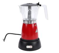 Zerodis Macchina per il caffè Tazze da caffè Piano Cottura Macchina per Acrilico Alluminio Caffettiera Cubana Caffettiere Portatili Stile Italiano Elettrico per la Casa, Campeggio o Viaggio (Spina