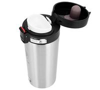 Zerodis Macchina per il caffè Tazze da caffè Tazza Bicchiere da da 380 Ml Tazza Termica con Filtro Sigillante Bottiglia d'acqua a Tenuta Stagna Sottovuoto in Acciaio Inossidabile per Sport