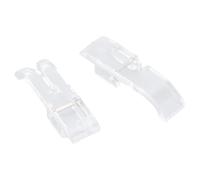 Zerodis Macchine da Cucire e Accessori Piedino per Macchina Design Trasparente Piedino Rapido per 2277 2273 2282 M1150 Mx231 Quilting 2 Pezzi per Cucito Resistente