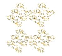 Zerodis Materiale Scolastico Materiale in Ferro Colorfast Resistente Leggero Piccolo e Carino Portatile per Classificazione File Segnalibri con Lavorazione Squisita per Ufficio Casa Uso Quotidiano