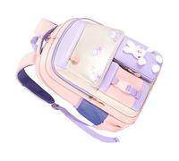 Zerodis Materiale Scolastico Tessuto Resistente all'usura Zaino Durevole Simpatico Coniglietto Design di Pregevole Fattura Ammortizzatore per Alleviare la Pressione per lo Zaino per Bambini della