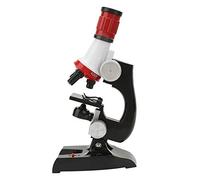 Zerodis Microscopio per Bambini Giocattolo da Costruire | Microscopio in plastica per esperimenti di biologia per principianti Apprendimento scientifico Giocattolo costruibile