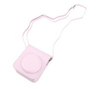 Zerodis Mini Borsa per Fotocamera Istantanea, Custodia Protettiva in PU per Fotocamera Mini 12 con Tracolla Regolabile, per gli Appassionati di Fotografia (rosa chiaro)