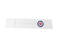 Zerodis Mini Mini Tavolo e Giochi di Curling per Adulti, Partita Portatile per Vassoio con 8 Palle, per Celebrazioni a Casa e Colleghi per Cena