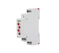 Zerodis Mini relè del Timer del Ciclo Asimmetrico, Supporti su Binario DIN 35 Mm, Indicatori a LED per lo Stato del relè, 0,1S - 100 Giorni, 12-240 V AC/DC