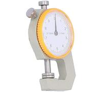 Zerodis Misuratore di Spessore, Materiale in Acciaio, Strumento di Misurazione Ad Alta Precisione per Pelletteria e Gioielli, Design Portatile per Progetti Fai da Te e Artigianato (Spessimetro 0-10